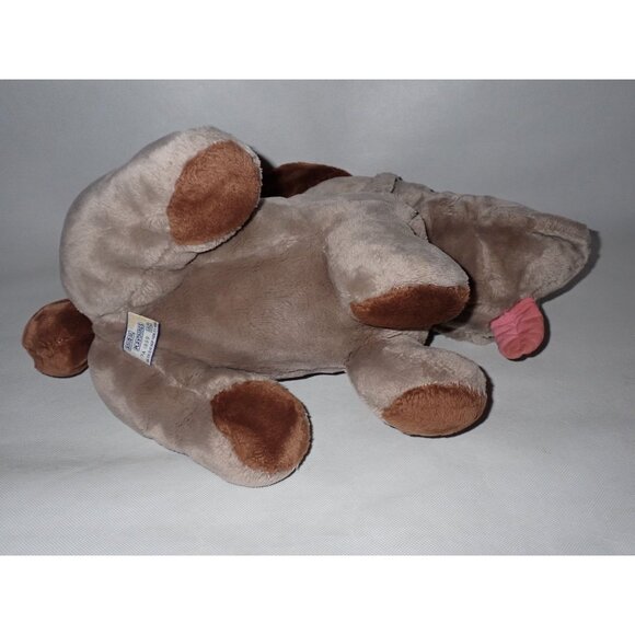 Vtg 1986 ANIMAL PLAYTHINGS Plush KENNEL CLUB SAD BASSET HOUND Wrinkle Puppy Dog - Picture 6 of 8